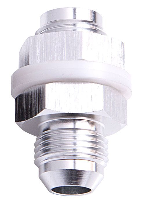 Aeroflow Performance Silver Finish Aeroflow Fuel Cell Fitting -8AN AF921-08S SR