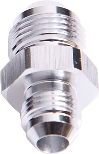 Aeroflow Performance Silver Finish Aeroflow Male Flare Reducer -8AN to -4AN AF815-08-04S SR