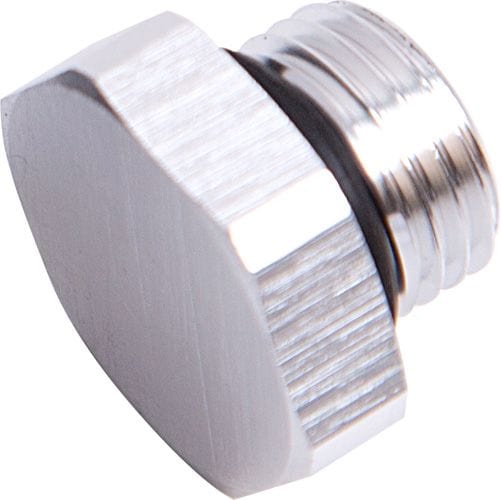Aeroflow Performance Silver Finish Aeroflow ORB Port Plug -10AN AF814-10S SR