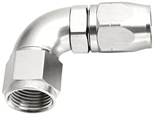 Aeroflow 550 Series Cutter One-Piece Full Flow Swivel 90° Hose End -6AN AF553-06S