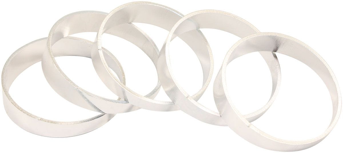 Aeroflow Performance Sold as a Pack of 5 to make a 45° Bend, 1/16" Wall Thickness and 1D R Aeroflow Aluminium 2.25" Pie Cuts AF8689-225 SR