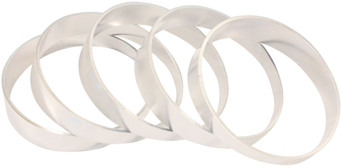 Aeroflow Performance Sold as a Pack of 5 to make a 45° Bend, 1/16" Wall Thickness and 1D R Aeroflow Aluminium 4.00" Pie Cuts AF8689-400 SR