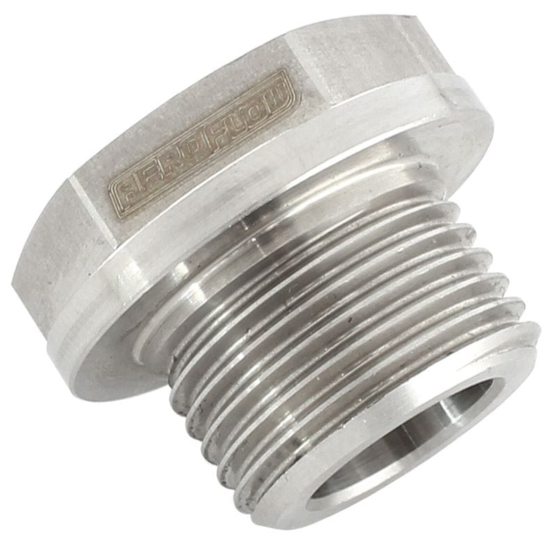 Aeroflow Performance Stainless Aeroflow O2 Sensor Bung Plug AF992SS SR