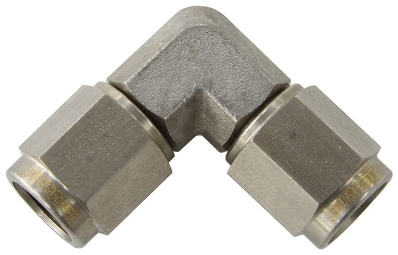 Aeroflow Performance Stainless Steel Aeroflow 90° Female Swivel Coupler -4AN AF133-04SS SR