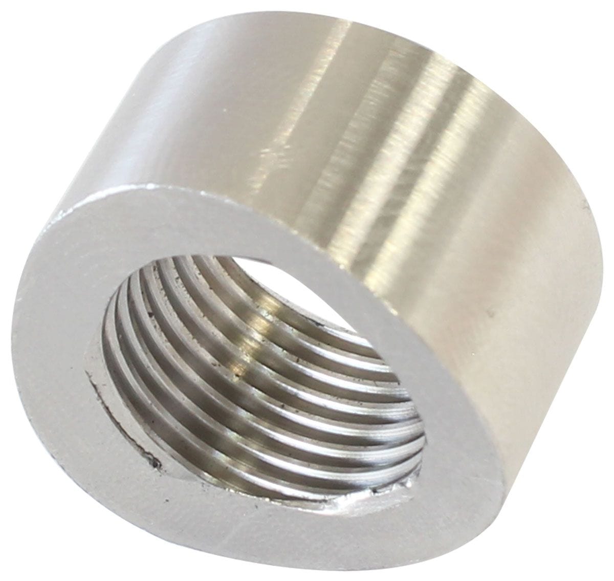 Aeroflow Performance Stainless Steel Aeroflow Notched Weld-On Oxygen Sensor Bung AF990SS SR