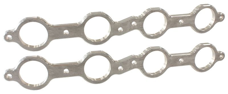 Aeroflow Performance Stainless Steel, Sold as a Pair Aeroflow GM LS 1-7/8" Round Port Header Flange AF9551-1006 SR