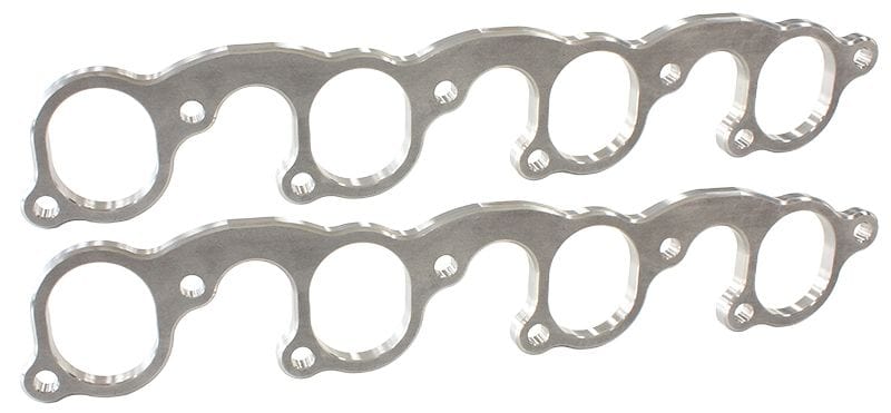 Aeroflow Performance Stainless Steel, Sold as a Pair, To Suit Edelbrock Heads Aeroflow Ford Cleveland 2" Oval Port Header Flange AF9551-1009 SR