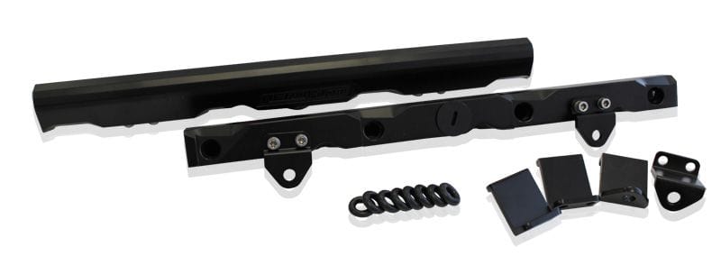 Aeroflow Performance Suit 14mm Short Length and 3/4" Length Fuel Injectors, -8ORB Ports Aeroflow GM LS7 Billet EFI Fuel Rails - Blue AF64-2007 SR