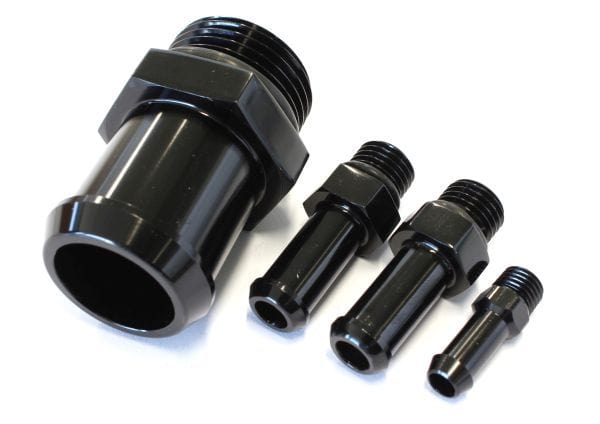 Aeroflow Performance Suit AF77-1022BLK, Black Finish Aeroflow Replacement Fittings for Ford BA/BF Radiator Overflow Tanks AF59-1022BLK SR
