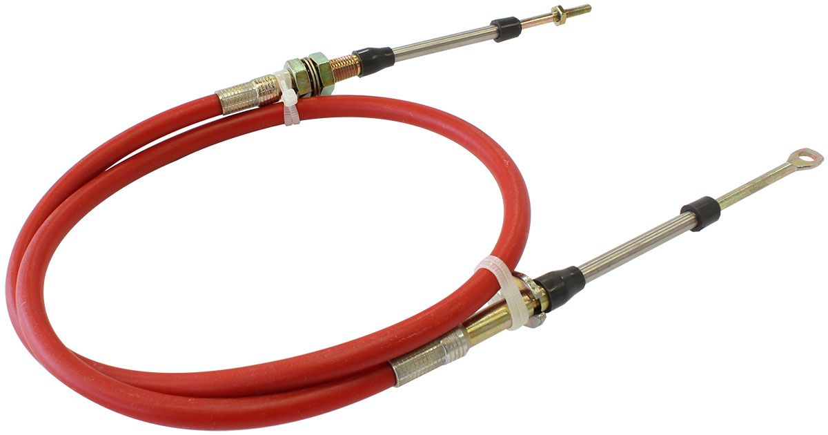 B&M Auto Trans Shifter Cable 80831; Super Duty Race 36 10-32 male, Eyelet ,Red B&M Auto Trans Shifter Cable 80831; Super Duty Race 36 10-32 male, Eyelet ,Red