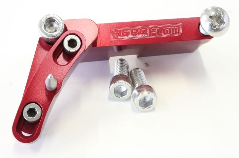 Aeroflow Performance Suit Big Block Chevy with 8" Harmonic Balancer Aeroflow Adjustable Timing Pointer - Red AF64-2099R SR