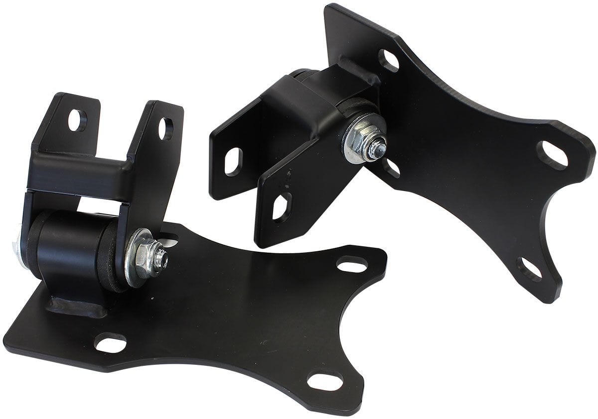 Aeroflow Performance Suit Conversion Cars, Black Urethane, Sold as a Pair Aeroflow Holden HQ-WB To GM LS Engine Mount AF1201-1001 SR