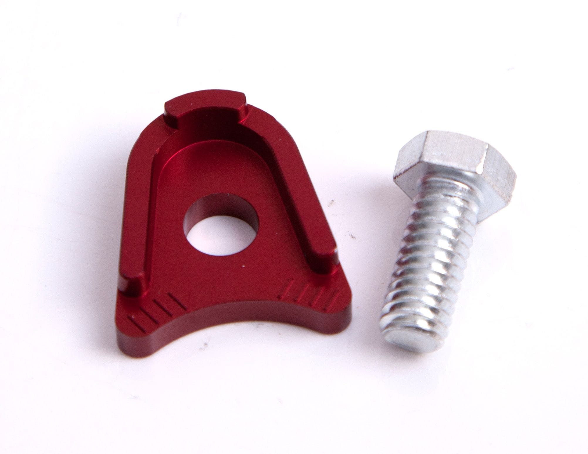 Aeroflow Performance Suit Ford 289-351W Aeroflow Billet Distributor Hold Down Clamp - Red AF64-2035R SR