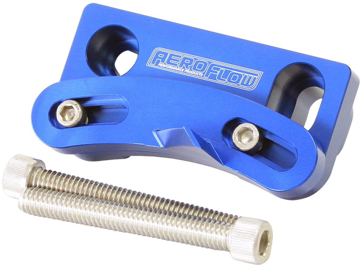 Aeroflow Performance Suit Ford 289-351W with 10 O'clock TDC Aeroflow Adjustable Timing Pointer - Blue AF64-2079 SR