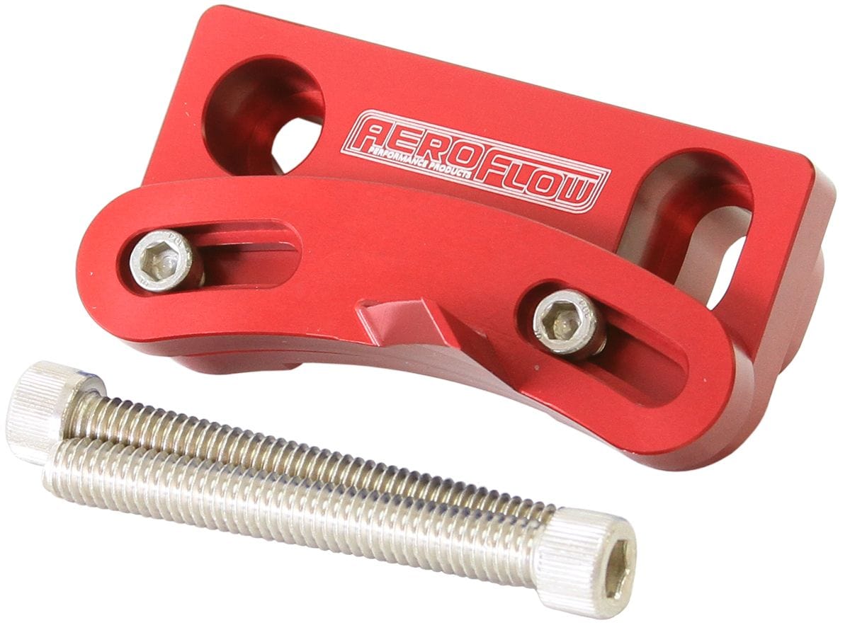 Aeroflow Performance Suit Ford 289-351W with 10 O'clock TDC Aeroflow Adjustable Timing Pointer - Red AF64-2079R SR