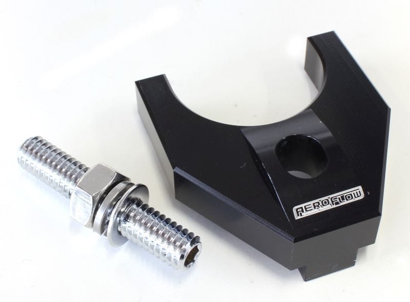 Aeroflow Performance Suit Ford 302-351C Aeroflow Billet Distributor Hold Down Clamp - Black AF64-2093BLK SR