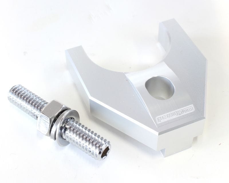 Aeroflow Performance Suit Ford 302-351C Aeroflow Billet Distributor Hold Down Clamp - Silver AF64-2093S SR