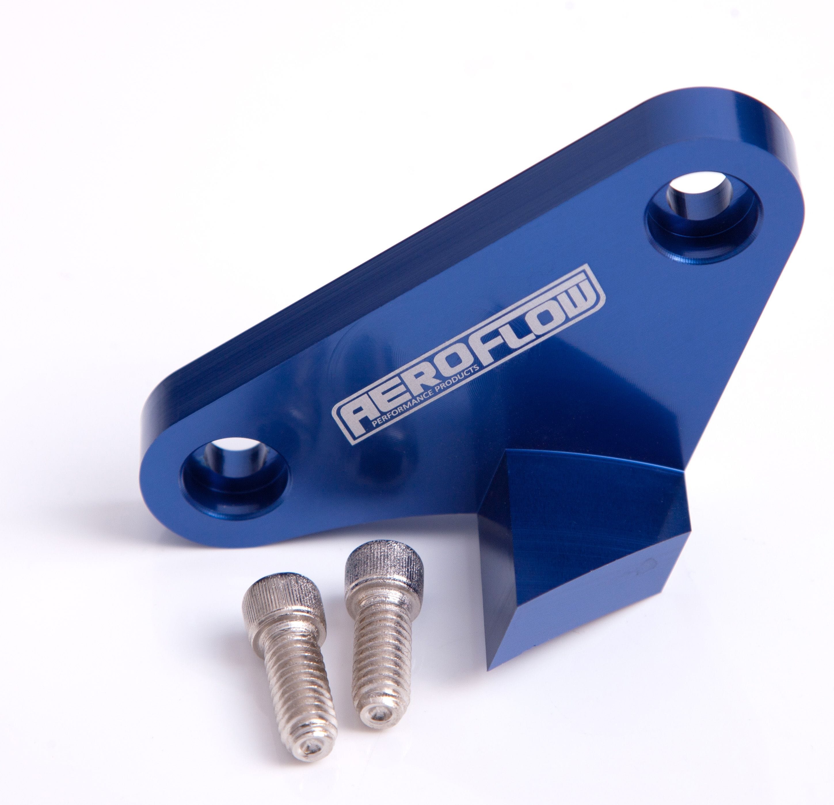Aeroflow Performance Suit Ford 302-351C Aeroflow Billet Timing Pointer - Blue AF64-2040 SR
