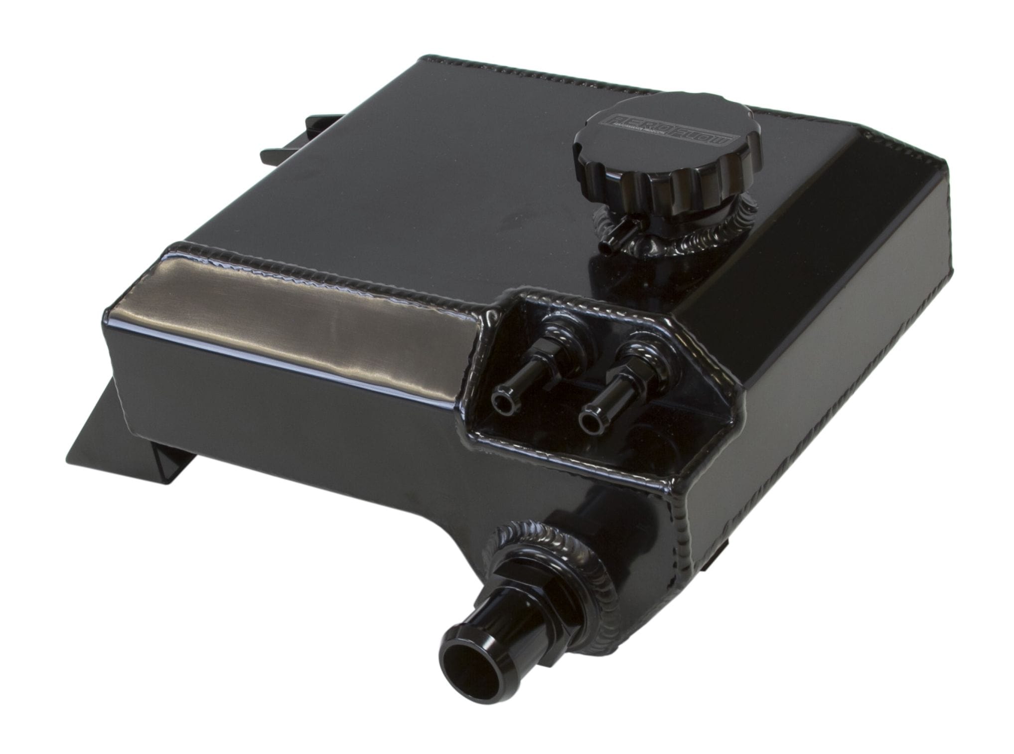 Aeroflow Performance Suit Ford Falcon BA-BF & FG Aeroflow Fabricated Radiator Overflow Tank - Black AF77-1022BLK SR