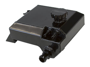 Aeroflow Fabricated Radiator Overflow Tank - Black AF77-1022BLK