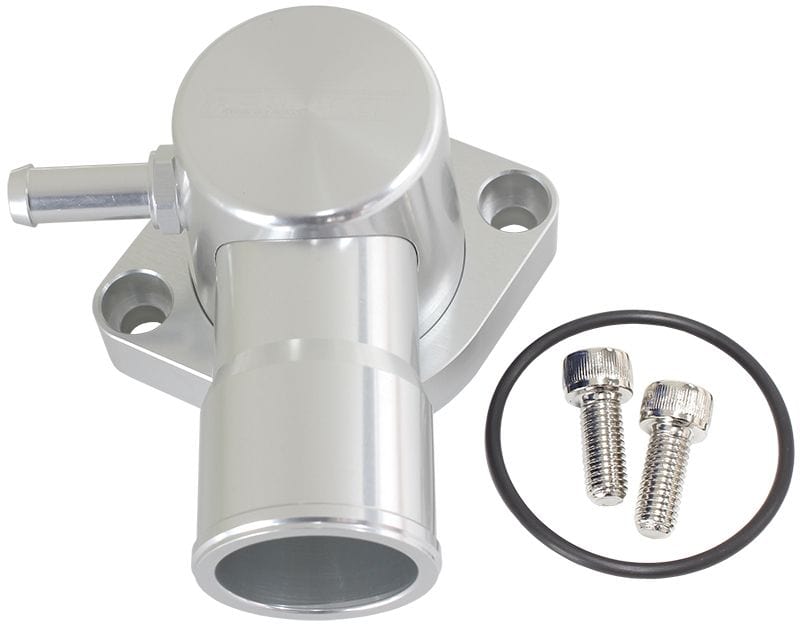 Aeroflow Performance Suit Ford Falcon EF-FG 6 Cyl. 2005-on Aeroflow Billet Aluminium Swivel Thermostat Housing - Silver AF64-4036S SR