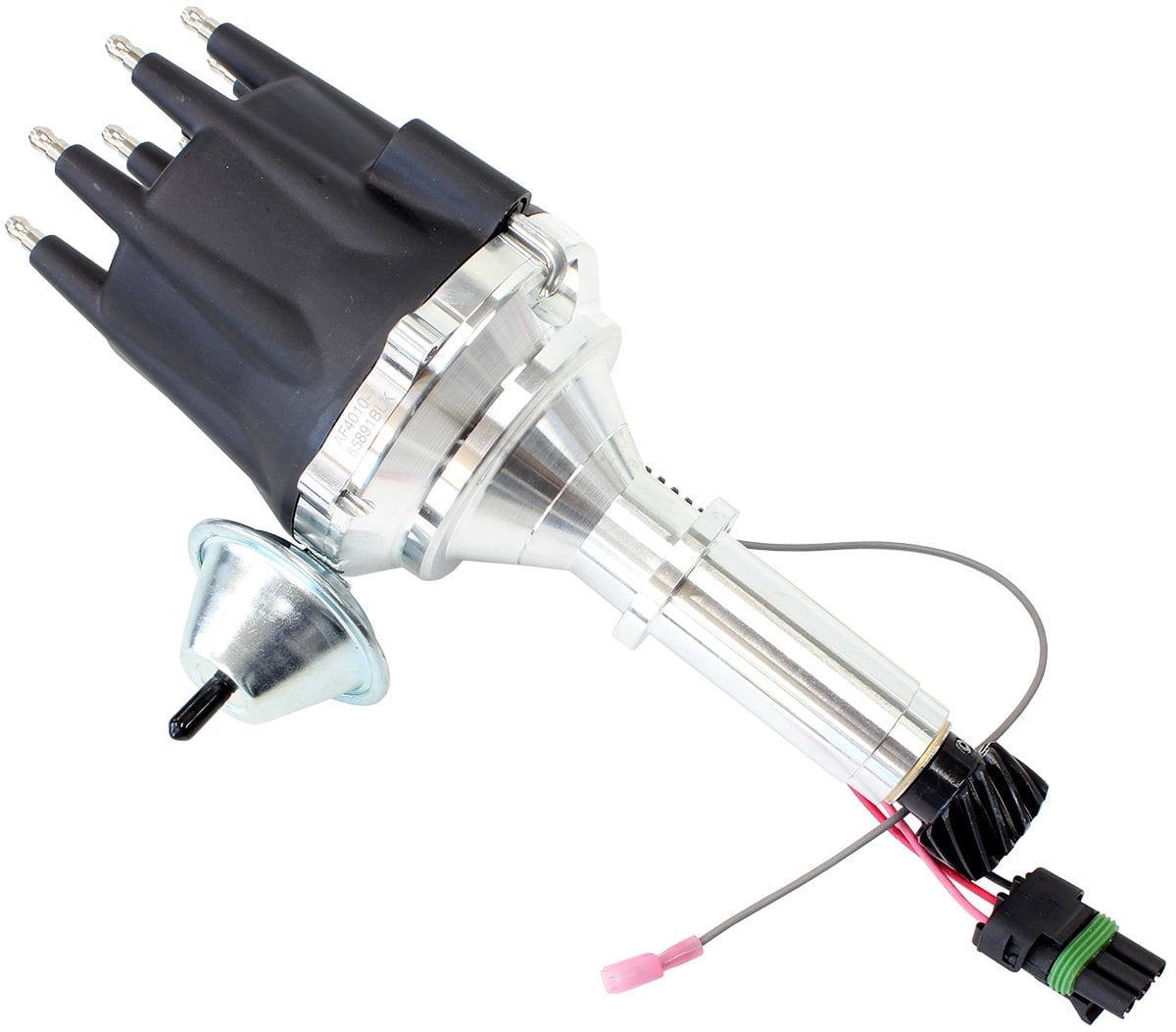 Aeroflow Performance Suit Holden 253, 304, 308, 355 V8 Aeroflow XPRO Holden Ready to Run Distributor, Machined Aluminium Body with Black Cap AF4 SR