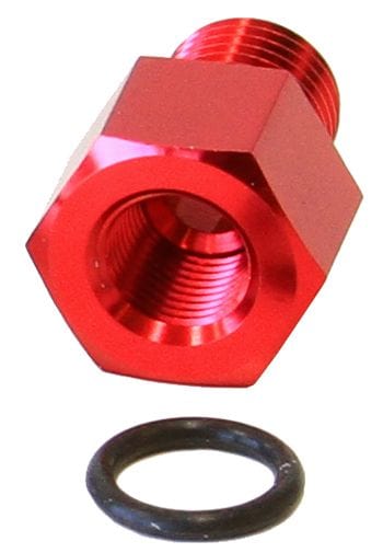 Aeroflow Performance Suit Mazda RX-7, Toyota MR2, Celica GT4 Aeroflow Fuel Rail Adapter (Red) AF64-2063R SR