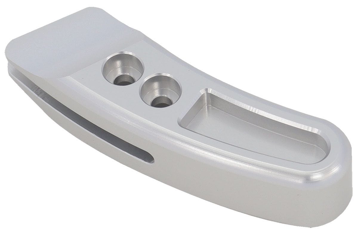 Aeroflow Performance Suit Nitro, Pistol and Attack Ratchet Shifter Aeroflow Bang Shift Extended Reverse Lockout Cover - Silver AF72-9921 SR