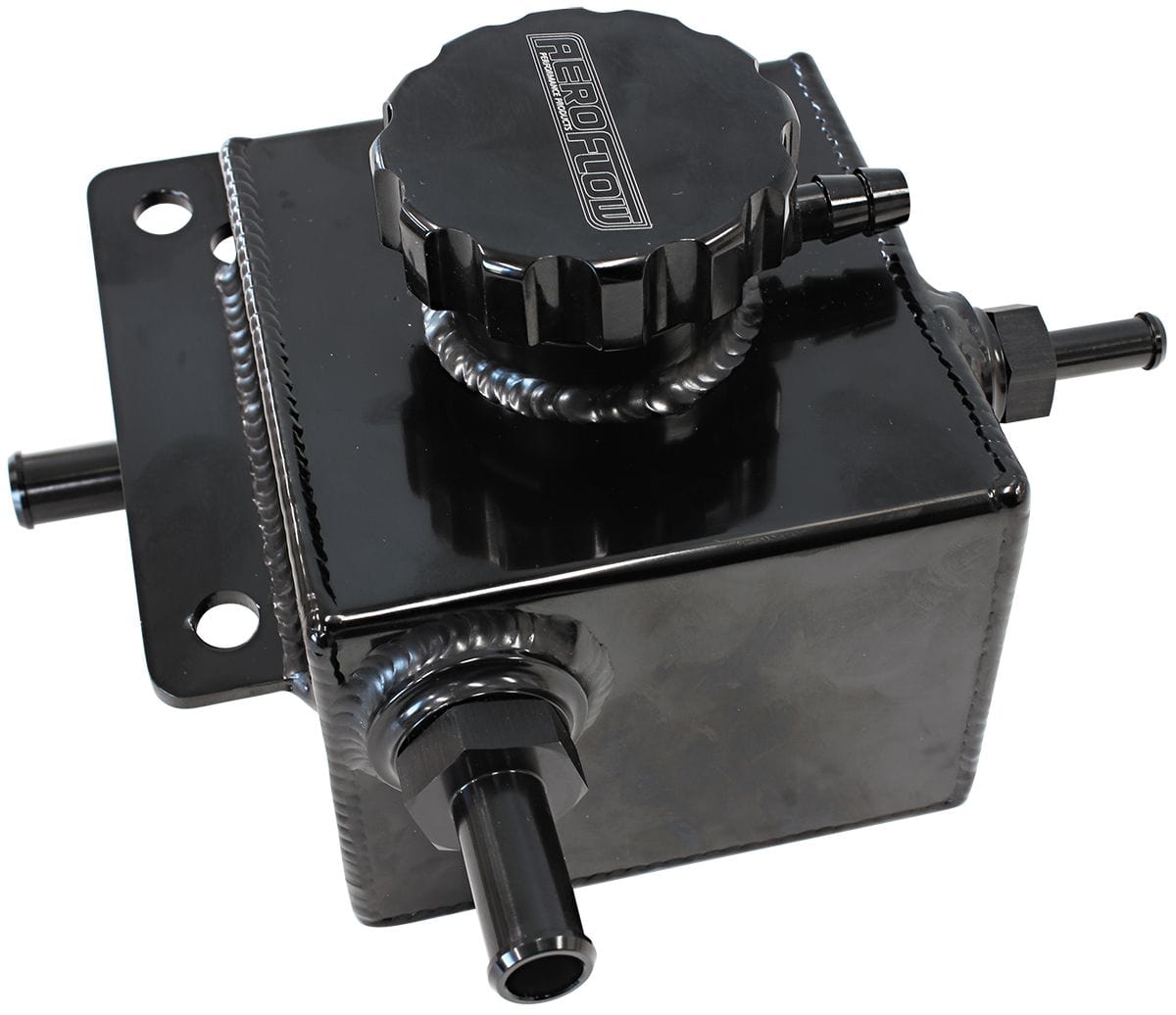 Aeroflow Performance Suit WRX, STI, Forester & Liberty 2002-2008 Aeroflow Subaru Radiator Expansion Tank - Black AF77-2045BLK SR