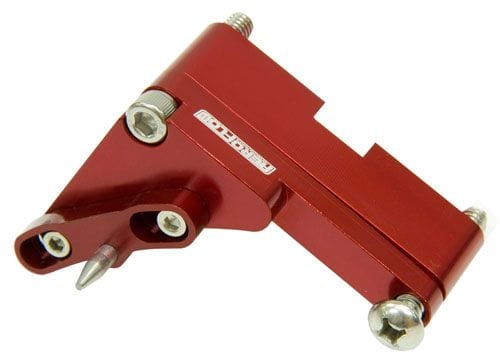 Aeroflow Performance Suits Big Block Chevy Aeroflow 6-1/4" Adjustable Timing Pointer - Red AF64-2051R SR