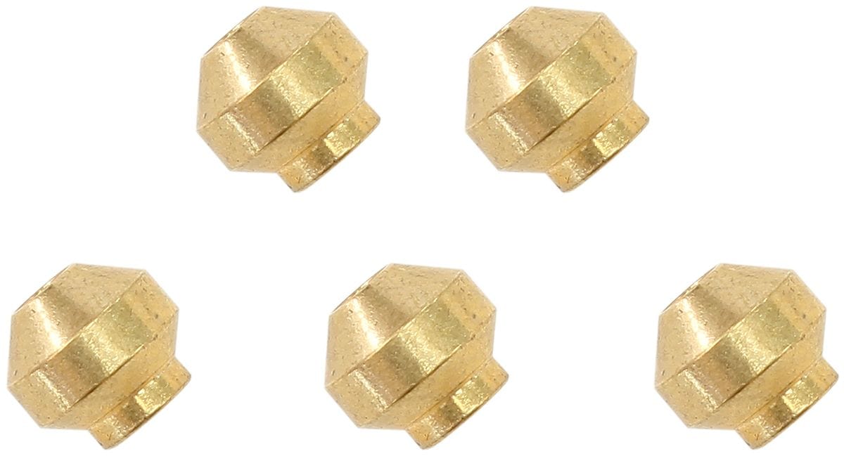 Aeroflow Performance Suits Hardline to flexible cli p Aeroflow Concave Brass Olive Inserts -3AN AF299-02 SR