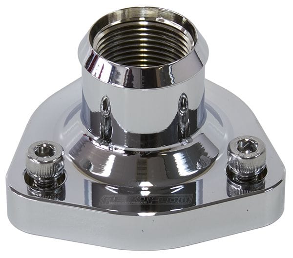 Aeroflow Performance Suits Nissan/Holden RB Engines Aeroflow Billet Thermostat Housing - Chrome AF64-4029C SR