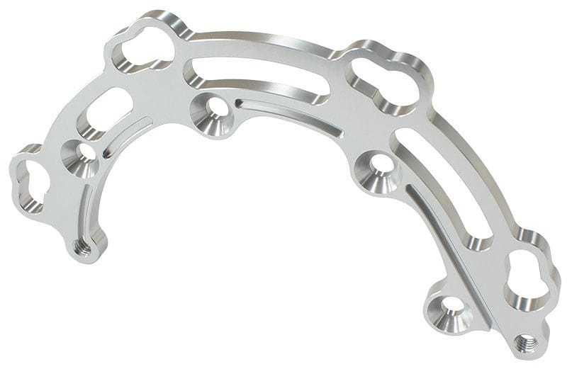 Aeroflow Performance Suits Roots Style Supercharger, Use With AF64-2905 Blower Belt Guard Aeroflow Supercharger Remote Starter Plate - Silver AF64-2911 SR