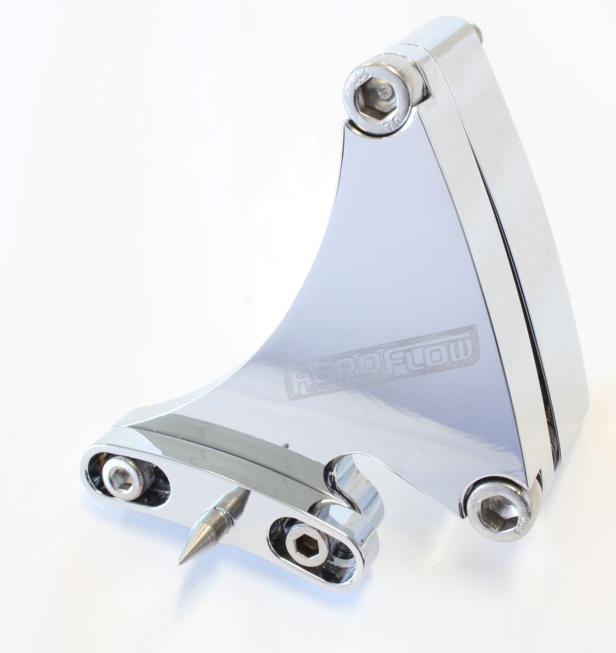 Aeroflow Performance Suits Small Block Chevy Aeroflow 6-1/4" Adjustable Timing Pointer - Chrome AF64-2052C SR