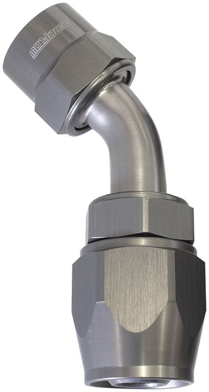 Aeroflow Performance Titanium Finish. Suits Kryptalon® Series Hose Aeroflow Kryptalon® Series Lightweight One Piece Swivel 30° Hose End -6AN AF7827-06 SR