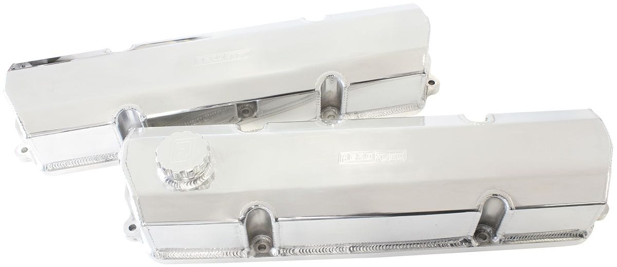 Aeroflow Performance V8 Early 253 304 308 Early V8 Holden Series Fabricated Billet Valve Covers SR