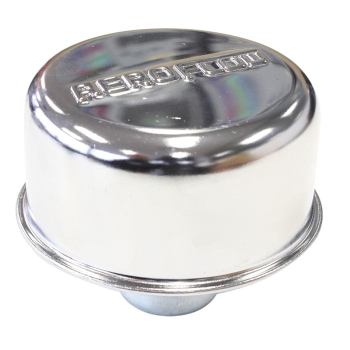 Aeroflow Performance Valve Covers AF1821-7000 Chrome Valve cover Breather
Push In, No Spout SR