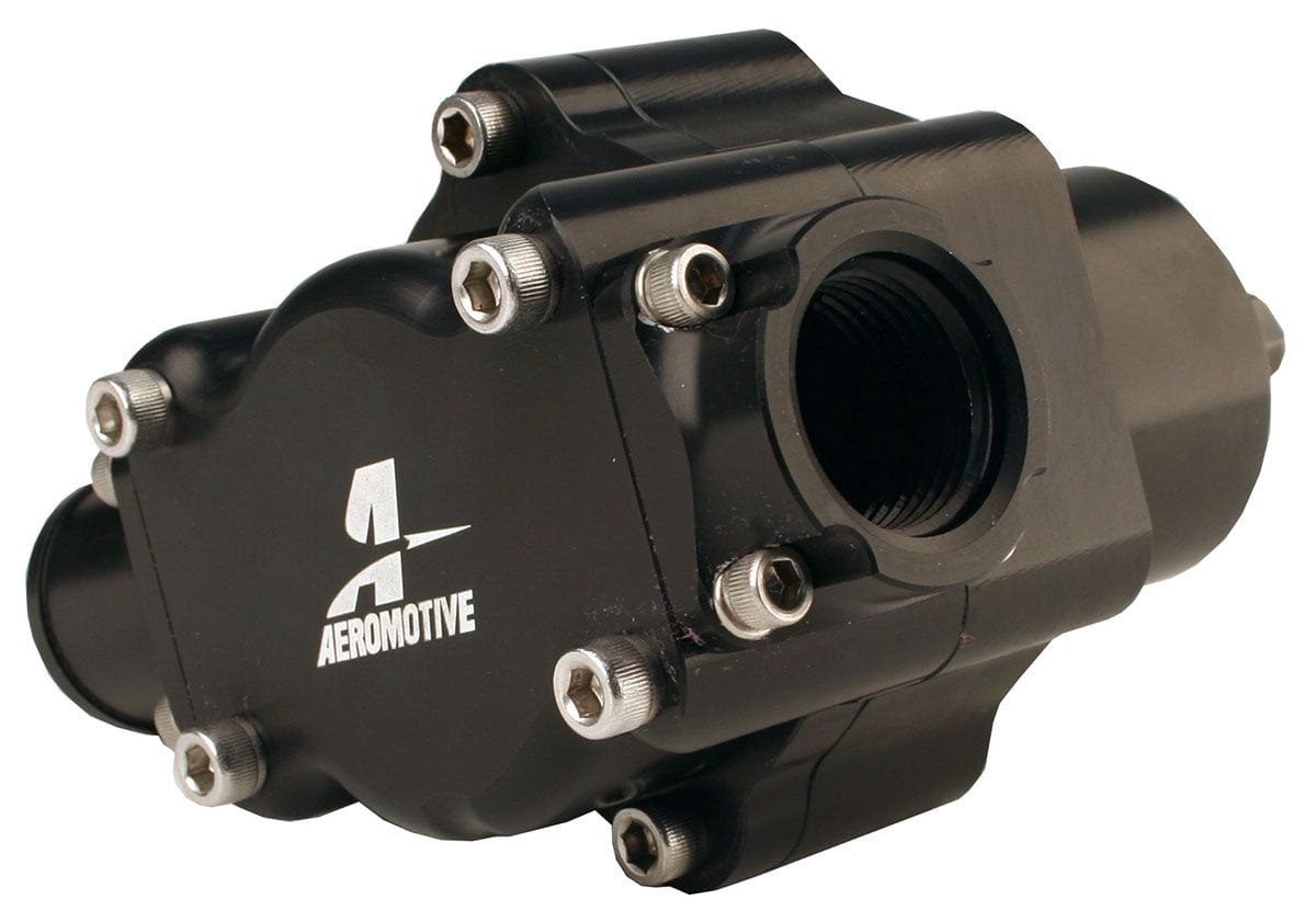 AEROMOTIVE 1.25" Inlet, -12 Outlet. Suit Carb and EFI Applications Aeromotive Atomic Belt Drive Mechanical Fuel Pump ARO11115 SR