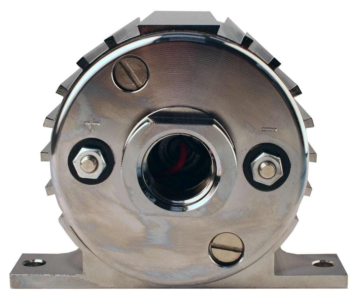 Aeromotive -10 Inlet/Outlet. Suit Carb and EFI Applications Aeromotive A1000 Electric Fuel Pump - Platinum Series ARO11151 SR