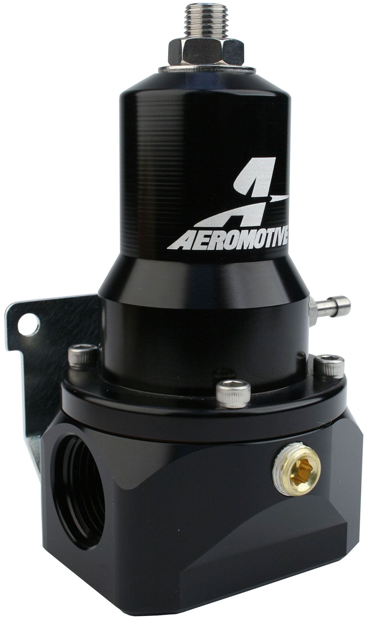 AEROMOTIVE -10AN Inlet/Outlet, -10AN Return, 30-120 PSI With Boost PSI 1:1 Ratio Aeromotive Extreme Flow 2-Port EFI Regulator ARO13134 SR