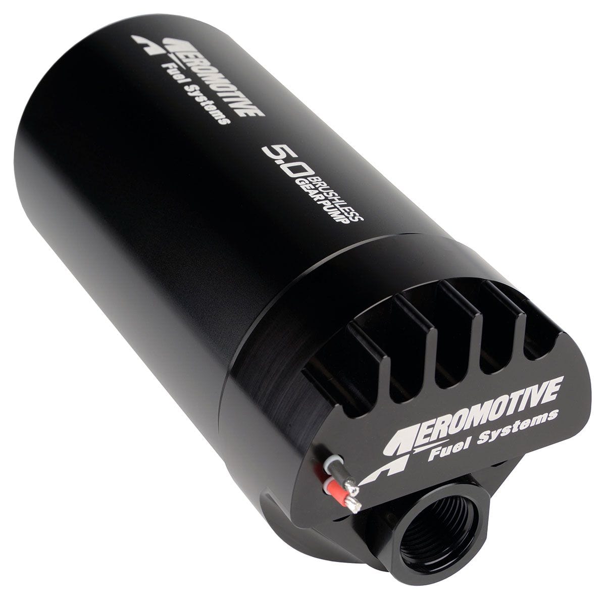 AEROMOTIVE -12 Inlet, -10 Outlet, Suit Carb & EFI Applications Aeromotive Pro Series 5.0 Brushless Fuel Pump - Round Body ARO11182 SR