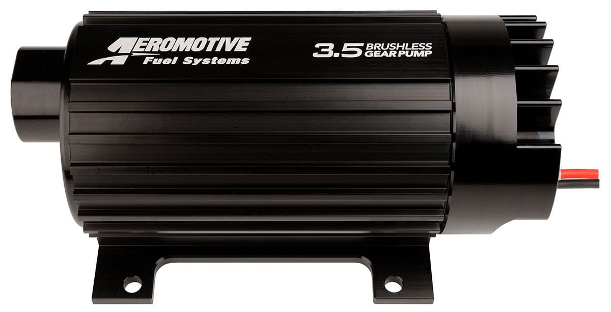 AEROMOTIVE -12 Inlet, -10 Outlet, Suit Carb & EFI Applications, External Feet Aeromotive Pro Series 3.5 Brushless Fuel Pump - Signature Body ARO11185 SR