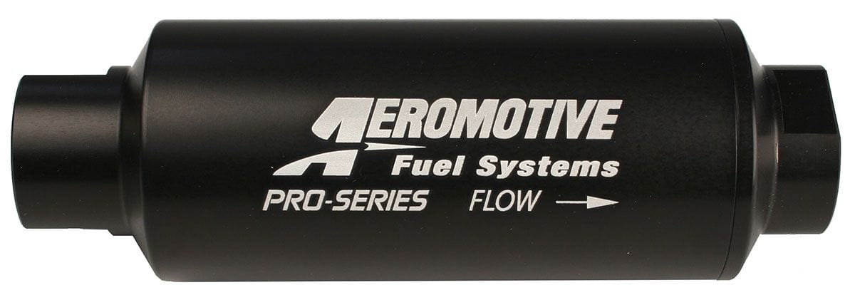 AEROMOTIVE -12 Ports. Polished Finish Aeromotive Pro Series 100 Micron High-Flow Fuel Filter ARO12302 SR