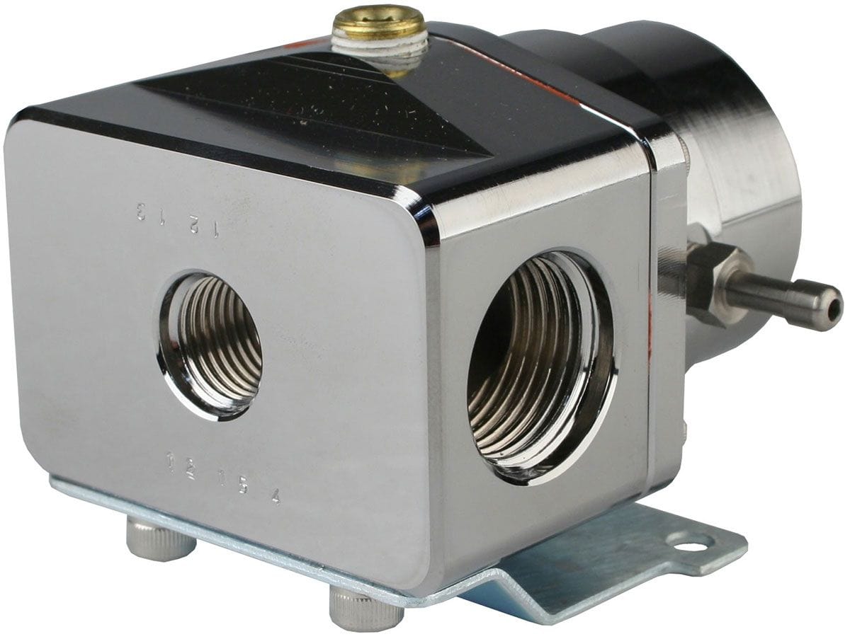 Aeromotive 40-75 PSI. ORB-10 Inlet Ports with ORB-6 Return Port Aeromotive Platinum A1000 Injected Bypass Fuel Pressure Regulator ARO13151 SR