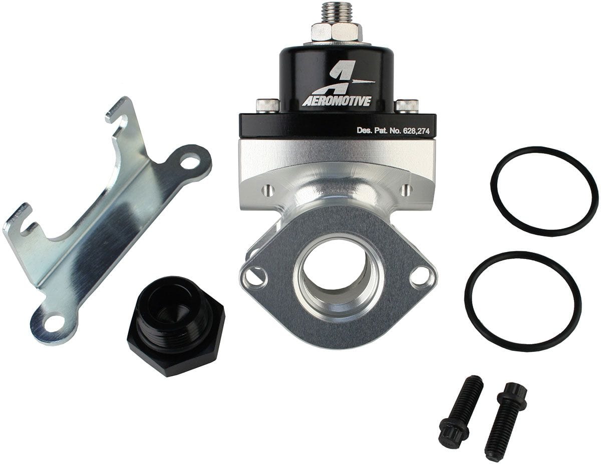 AEROMOTIVE 5-12 PSI. ORB-10 Inlet Ports, ORB-6 Outlet Ports Aeromotive Stackable Fuel Pressure Regulator ARO13217 SR