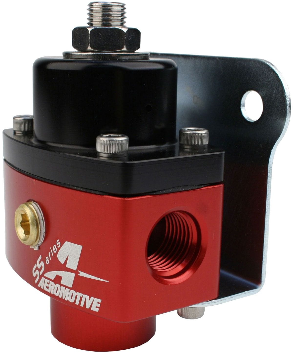 AEROMOTIVE 5-12 PSI. ORB-6 Inlet/Outlet Ports Aeromotive SS Adjustable Fuel Pressure Regulator ARO13201 SR