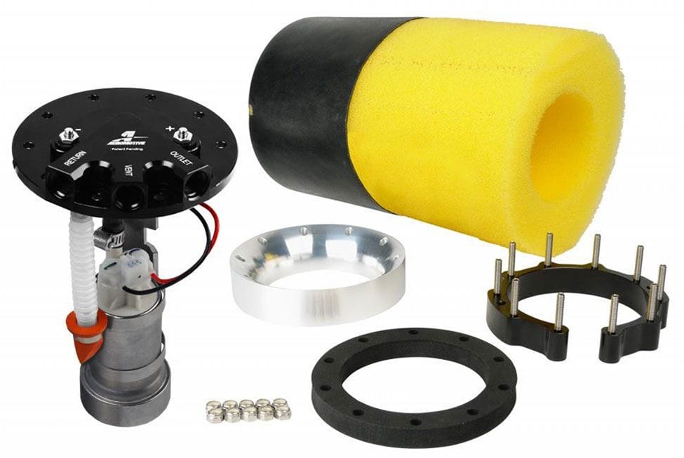 AEROMOTIVE -6AN Outlet With -6AN Return Port & -6AN Vent Suit EFI Or Carburettor Aeromotive Phantom Flex Stealth Fuel System ARO18310 SR