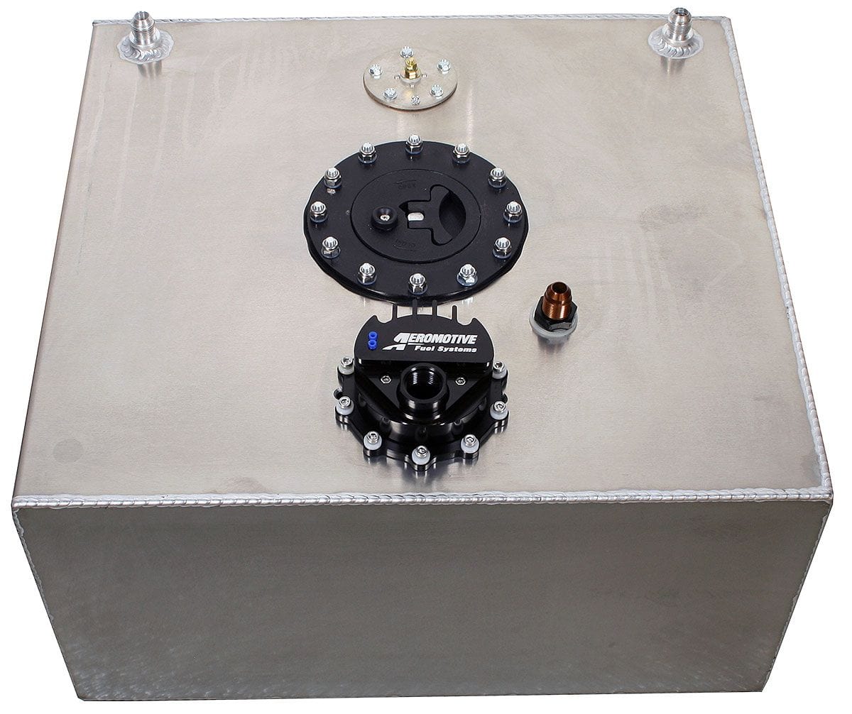 AEROMOTIVE Aeromotive 15 Gal Racing Fuel Cell with 5.0 Brushless Spur Gear Fuel Pump, Variable Speed C SR
