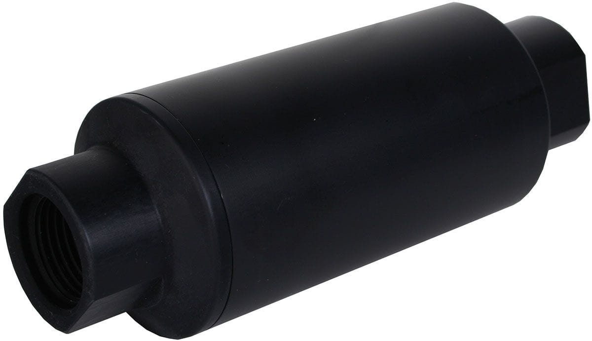 AEROMOTIVE Black 10 Micron Microglass Element With -10 ORB Aeromotive In-Line Fuel Filter ARO12346 SR
