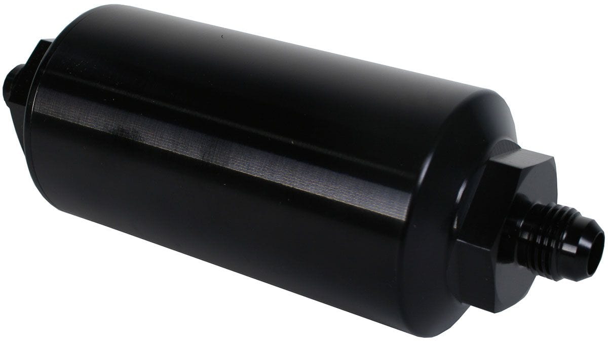 AEROMOTIVE Black 40 Micron S/S Element With -6AN Male Ends Aeromotive In-Line Fuel Filter ARO12348 SR